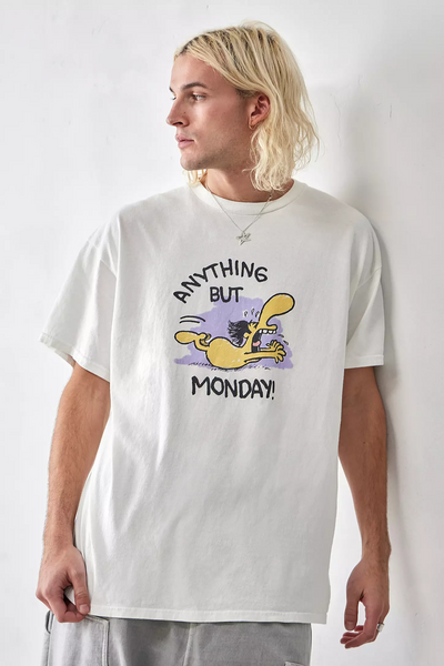 Men Anything But Monday T-Shirt