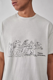 Men Doodle Hell Oversize T-Shirt