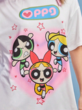 Women The Powerpuff Girls Cartoon Graphic Oversize T-shirt