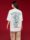 Unisex Chinese Dragon & letter T-shirt