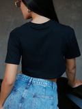 Women Forever And Ever Graphic Crop-Top