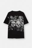 MEN  Metallica skull T-shirt