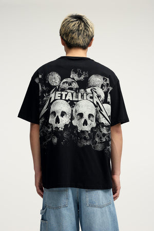 MEN  Metallica skull T-shirt