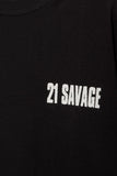 MEN Black 21 Savage T-shirt