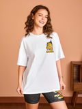 Women GARFIELD Cartoon And Letter Print T-shirt