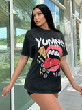 SXY Graphics Woman Oversized T-Shirts