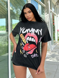 SXY Graphics Woman Oversized T-Shirts