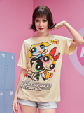 Women The Powerpuff Girls Cartoon Graphic T-shirt