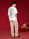 Unisex Chinese Dragon & letter T-shirt