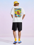 Men TOM & JERRY Drop Shoulder T-shirt