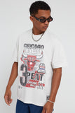 Unisex Mitchell & Ness Bulls 3 Peat T-shirt