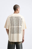 MEN Los-Angeles Oversize T-Shirt T-SHIRT Tee Weed SMALL 