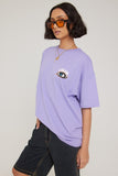 Women Ocular Relaxed Purple Universal T-shirt