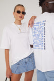 Lee In My Moods x Lee Baggy White T-shirt