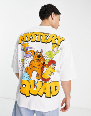 Men Scooby Doo Design Oversize T-Shirt