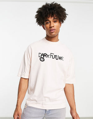 Men Dark Future Oversized T-shirt