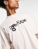 Men Dark Future Oversized T-shirt