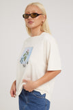 Thrills Come Enjoy Reality Box Tee Heritage White