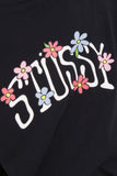 Women Stussy Flower Chain oversize T-shirt