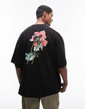 Men Floral Xtreme Oversized T-shirt