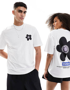 UNISEX HUGO BLUE Oversize Graphic T-shirt