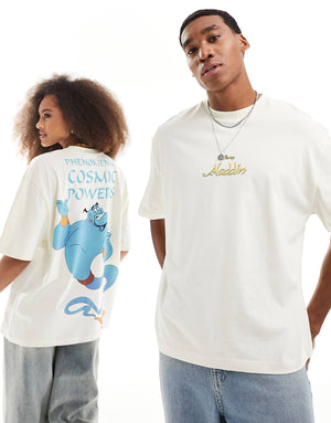 Unisex Aladdin Print T-shirt