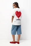 Women Smiley heart Oversize T-shirt