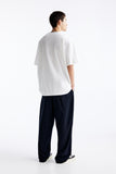 Men Oversize White T-shirt