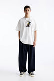 Men Oversize White T-shirt