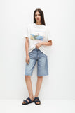 Women Mount Fuji Oversize T-shirt