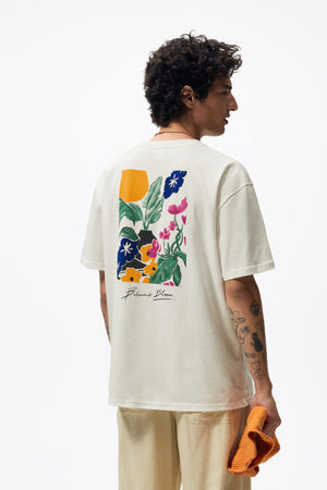 MEN BOTANIC BLOOM GRAPHIC T-SHIRT