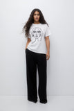 Women Graphic Print oversize T-shirt