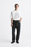 MEN Graphic Print Oversize T-Shirt