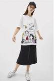 Women Snoopy Graphic Print T-shirt