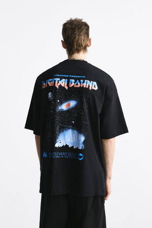 MEN Digital Bound Oversize T-Shirt