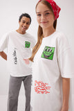 UNISEX Keith Haring Licensed Printed T-Shirt