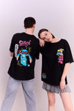 UNISEX Black Stitch Licensed Printed T-Shirt