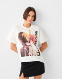 Chainsaw Women Print Oversize T-shirt