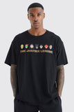 Black Pixel Justice League License T-shirt T-SHIRT Tee Weed 