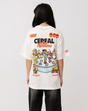 UNISEX Cereal Killer Printed Oversized T-shirt