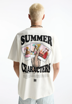 MEN GRAPHIC PRINTED OVERSIZE T-SHIRT