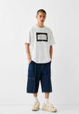 Men BOXY Oversized Print T-shirt