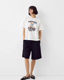 Women Printed Short Sleeve Oversize T-shirt