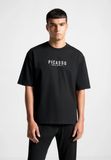 Men Picasso Black Oversize T-Shirt